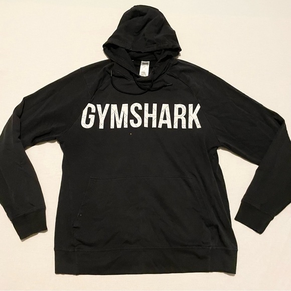 Gymshark Womens Hoodie Black Size XXL - Picture 1 of 16
